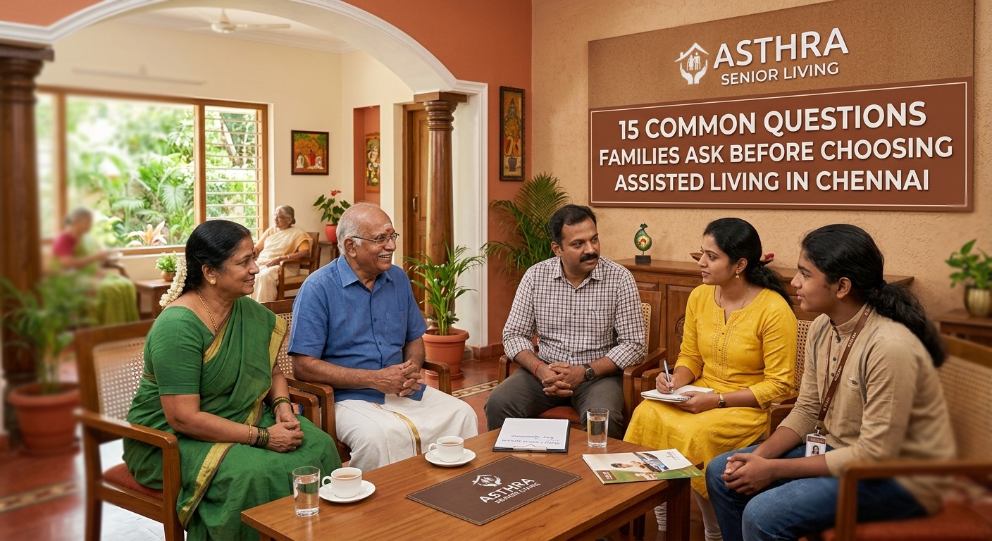 “Assisted Living in Chennai at Asthra Senior Living Home